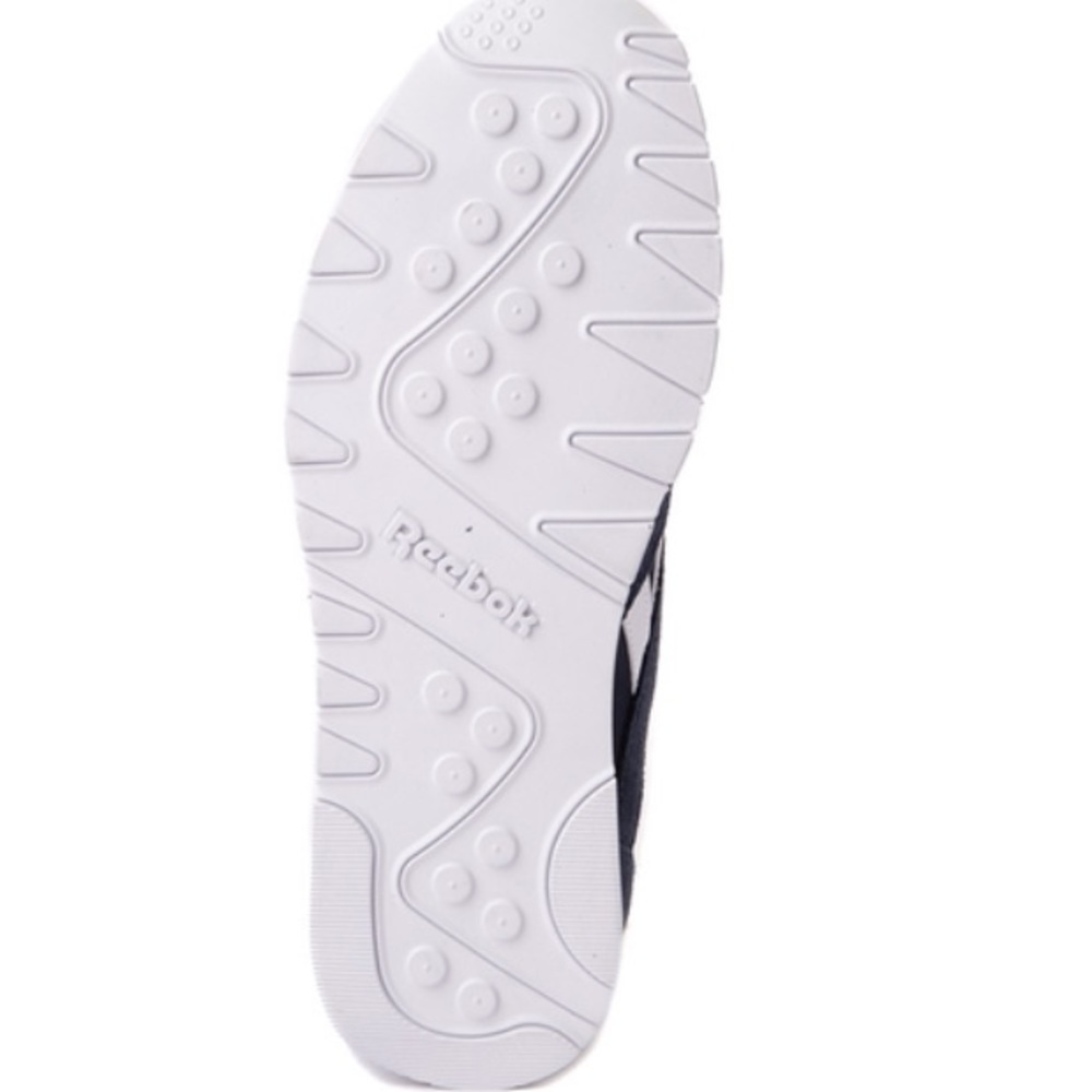 Mens Reebok Classic Athletic Shoe - Navy / White | Size: 8M / 10 Women - Picture 6 of 8